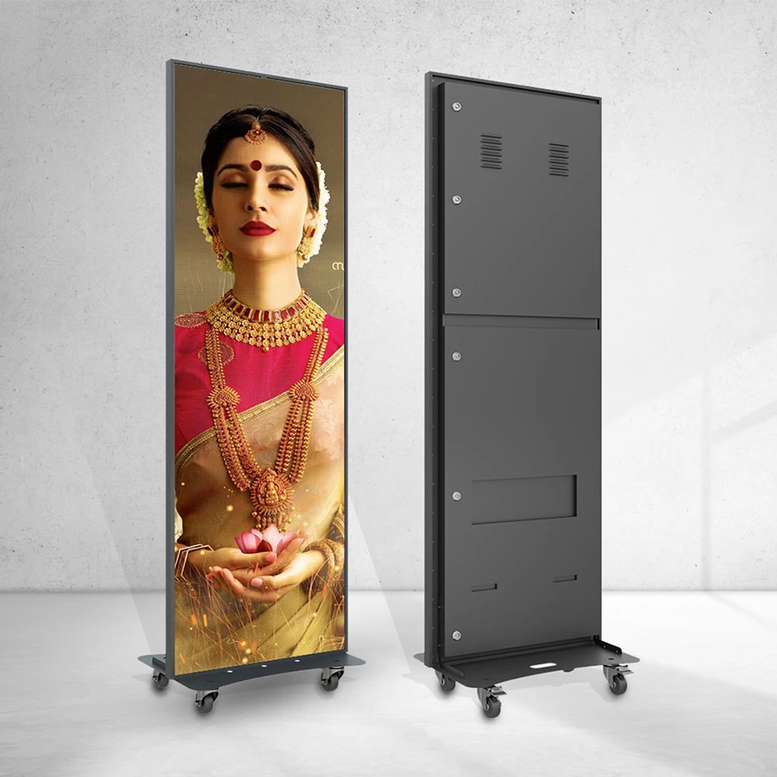 outdoor poster stands