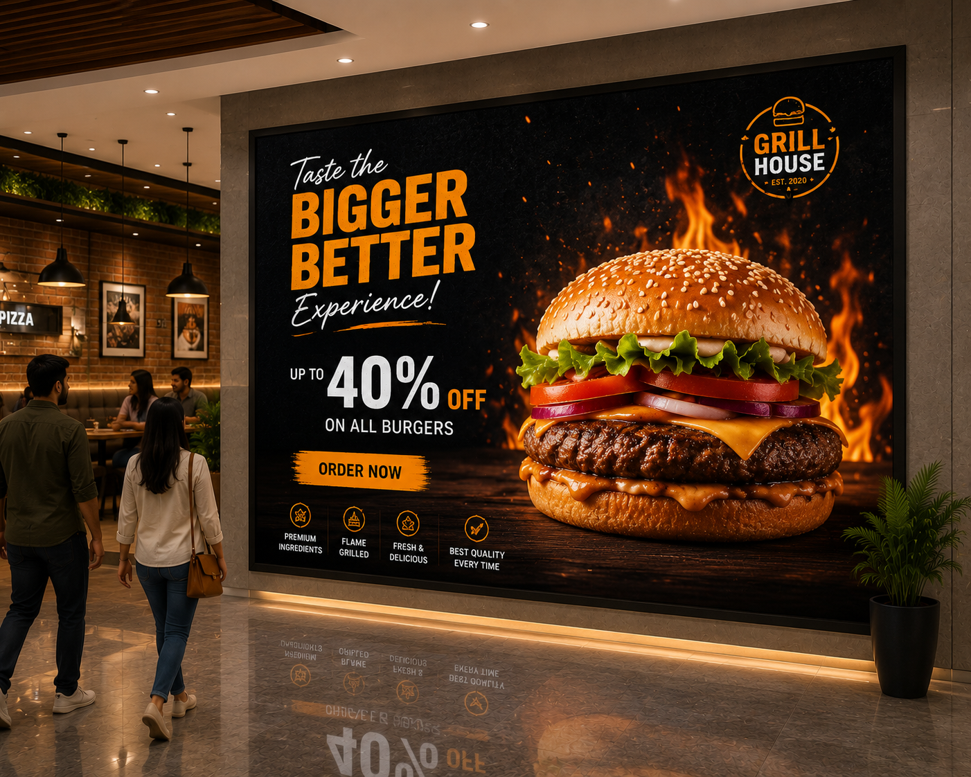 indoor video wall