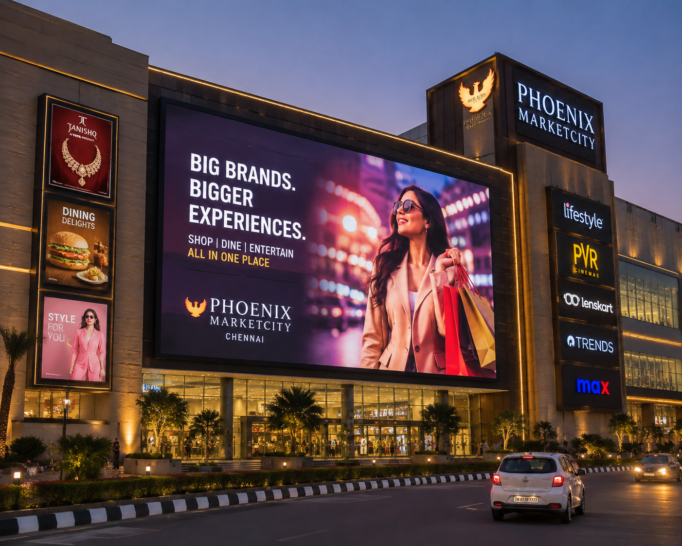 outdoor video wall